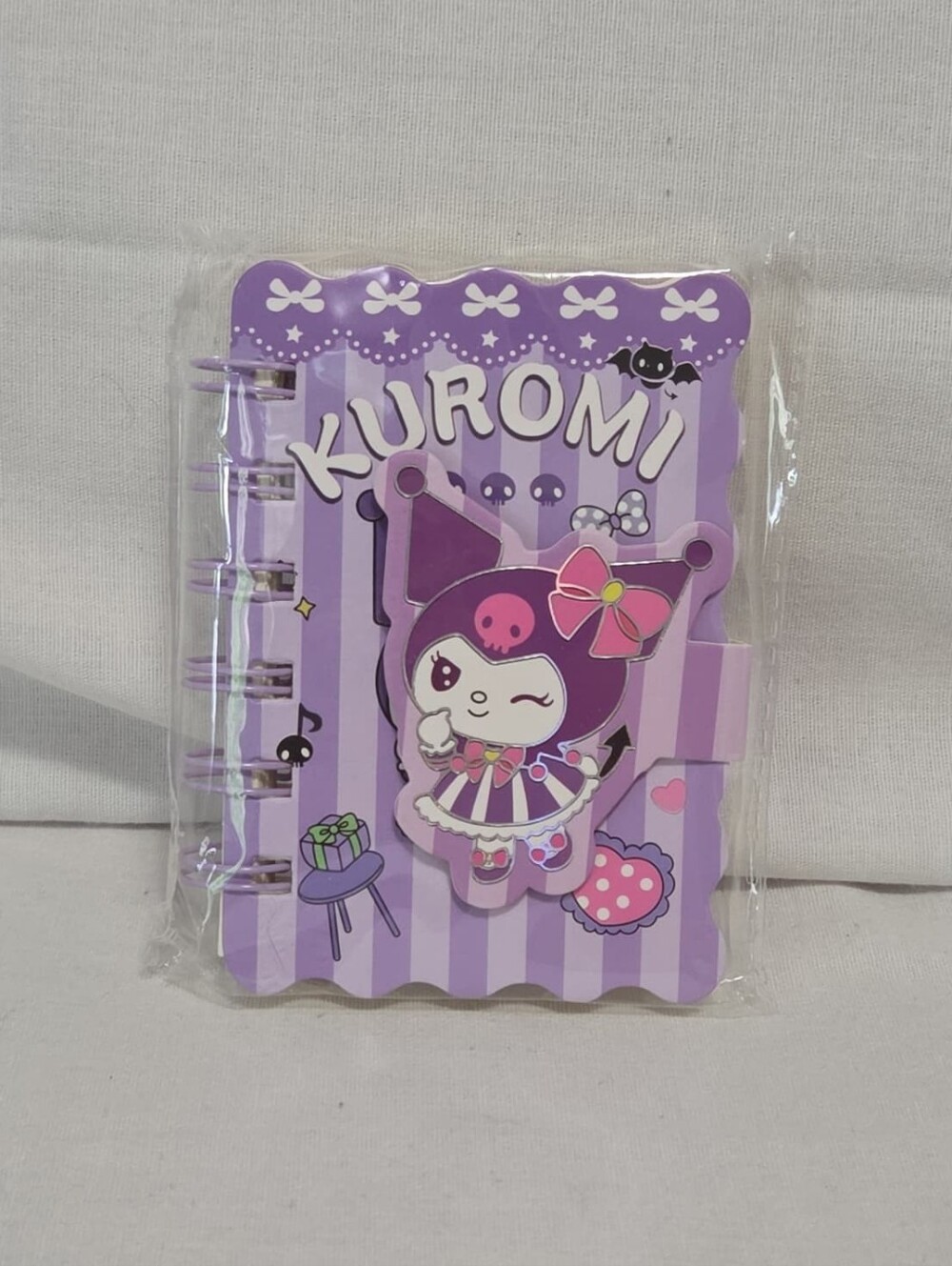 Kuromi mini notebook